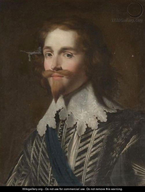 Portrait Of George Villiers, First Duke Of Buckingham (1592-1628) - (after) Honthorst, Gerrit van