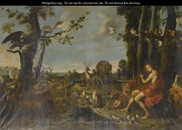 Orpheus Charming The Animals - Frans Snyders