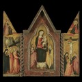 The Madonna And Child With Saints John The Baptist And Catherine - Bicci Di Lorenzo