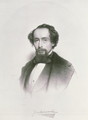 Portrait of Charles Dickens - Charles Baugniet