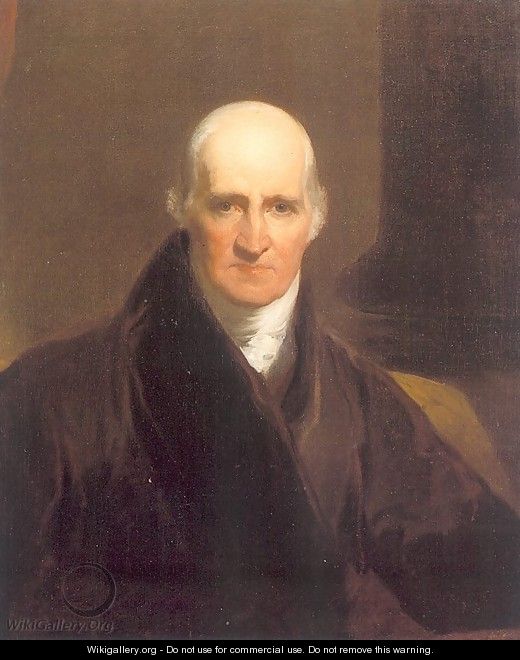 Portrait of Benjamin West (copy after Sir Thomas Lawrence) 1824-26 - Samuel Finley Breese Morse