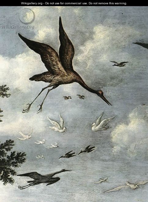 The Paradise (detail-2) 1618 - Roelandt Jacobsz Savery