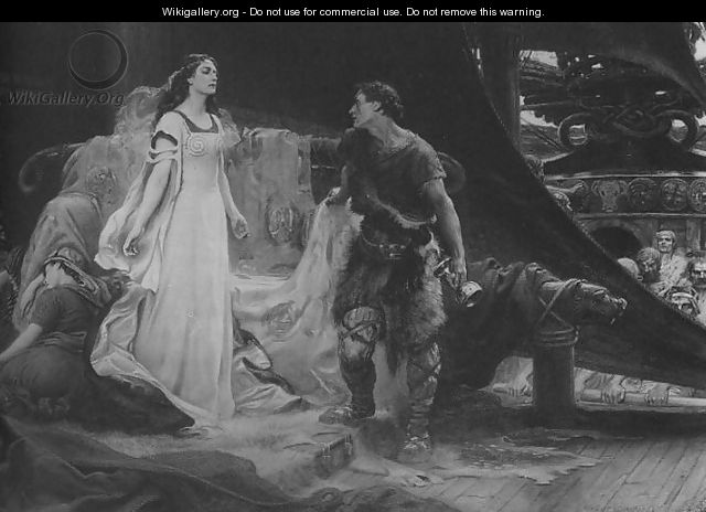 Tristan and Isolde - Herbert James Draper - , the largest  gallery in the world